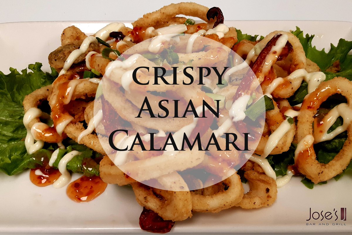 Drizzled with sweet chili and a wasabi lime aioli, our Crispy Asian Calamari is the perfect blend of sweet and heat! Come on out and try it today!

#JosesBarAndGrill #Leamington #Windsor #AsianCalamari #FoodToDieFor