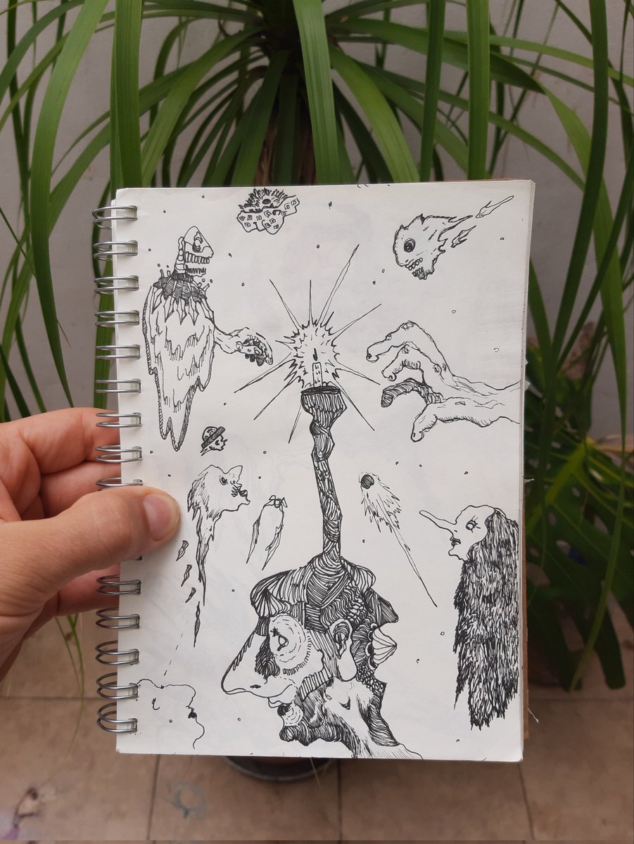 crisualidad's tweet photo. Morning drawings ☕

A lot has been going on lately,
I been off tw for a couple of months now, but I kept on drawing and painting nonstop.
Im happy to start sharing again with this community
🕯🕯🕯
#NFTs #NFTCommumity #illustrationartists https://t.co/KrM1RrcH3K