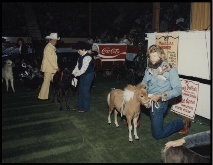 Competitors at the miniature horse show (CU130744). Courtesy of Collection, Libraries and Cultural Resources Digital Collections, University of Calgary
#calgarystampede #stampedeag #miniaturehorseshow #miniaturehorses instagr.am/p/CZ2Dhl-BoLa/