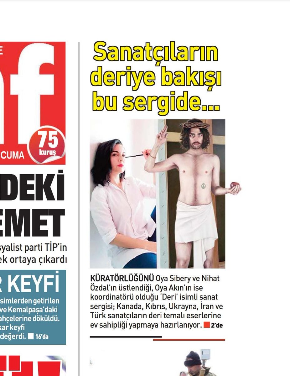 Deri Sergisi <a href="/EgeTelgraf/">Ege Telgraf</a> 'ta.