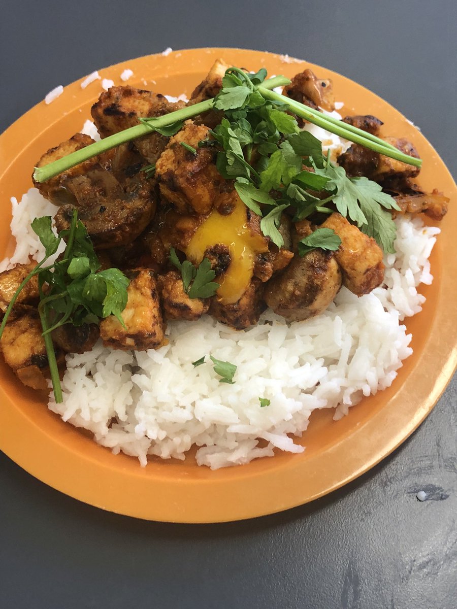 FRH_Therapies's tweet photo. Our Magnolia services made some Indian style plant based Tikka masala curry for lunch today and experimented by listening to some complementary cultural music!
๐ฎ๐ณ๐ฎ๐ณ๐ฎ๐ณ #cuisine #plantbased #vegan #multiculturalfood #diversity #foodies @ACU_Therapies ๐ฑ๐ https://t.co/02qDlHE7lP