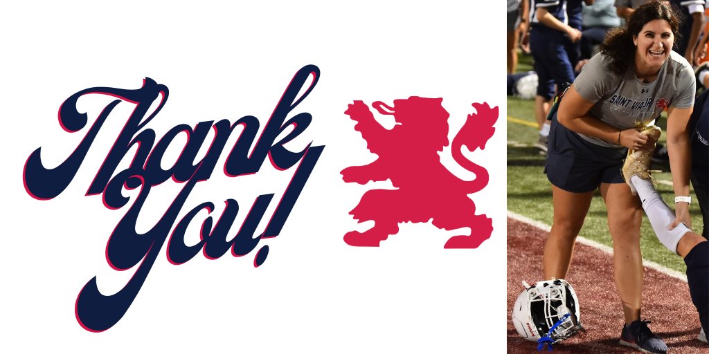 Thank you for 10 1/2 amazing years Gina!

Good luck in your next adventure!  Please remember, you are always welcome back home!

#LionForLife
#GoLions

@SVHS_ATC 
<a href="/SaintViatorHS/">Saint Viator HS</a>