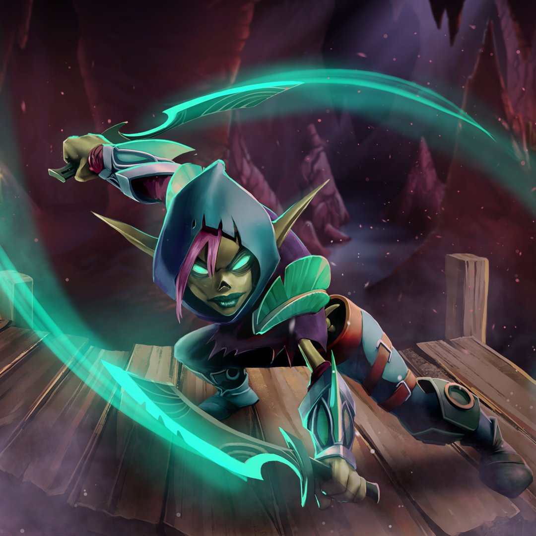 KingdomBossGame's tweet photo. Become one with the darkness and strike true at the heart of your foe 🗡️

Have you added Wraith to your hero lineup yet? https://t.co/kF1Ltm4xqI