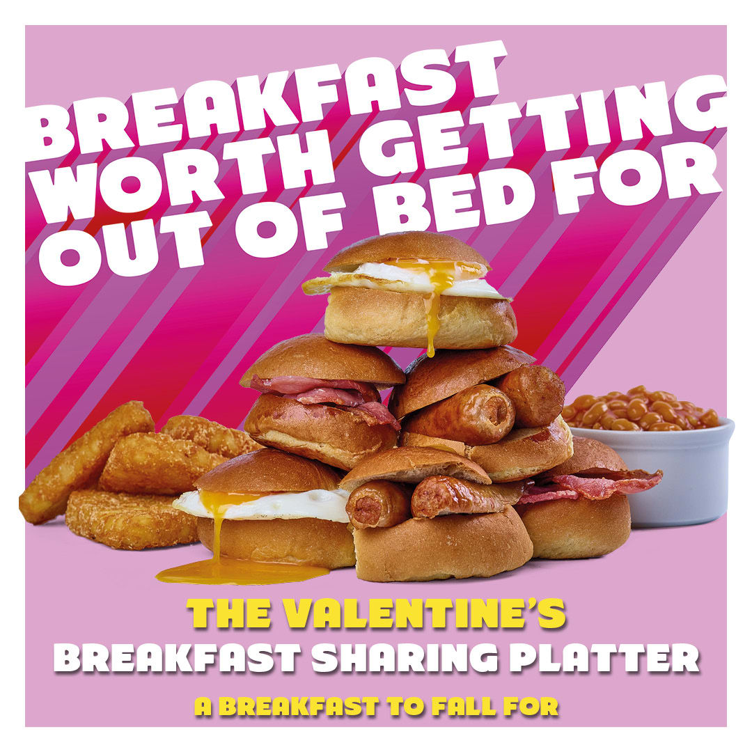 LongsArmsHH's tweet photo. Tag the person your sharing valentines brekky with... https://t.co/S70JlMx5Iw