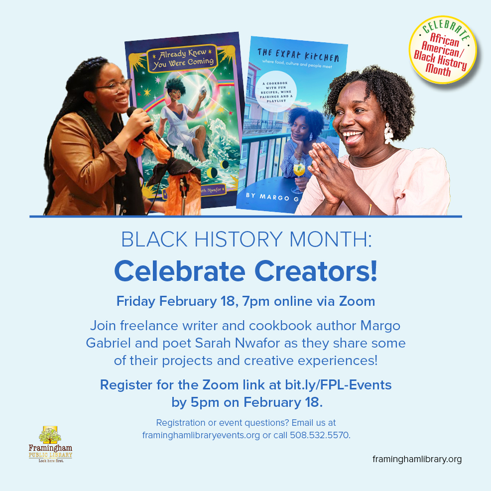 Framingham Library tweet media