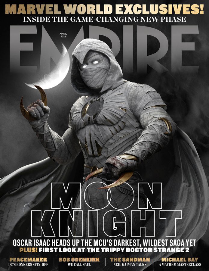 asadayaz's tweet photo. Check out #MoonKnight on the brand new cover of @empiremagazine https://t.co/HIfWAcV1fD