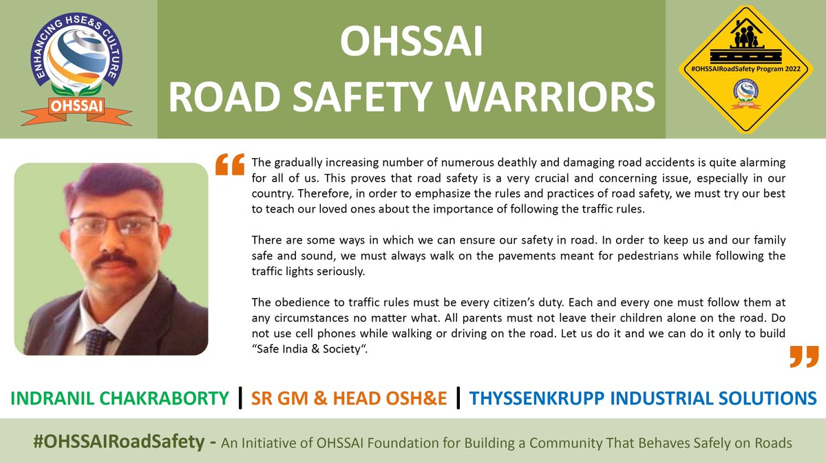 OhssaiF's tweet photo. #OHSSAIRaodSafety #Heart2Heart Campaign https://t.co/NvtUxRHt6z