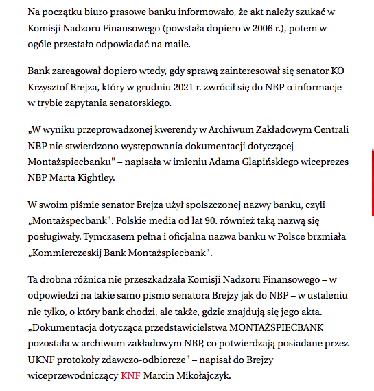 Tomasz5ek's tweet photo. Prezes #Glapiński rozpaczliwie próbuje ukryć dokumenty rosyjskiego mafijnego banku. 
Przedstawiciel banku sprezentował Glapińskiemu pałac pod Warszawą.
Przeczytajmy i podawajmy dalej. Dziękuję! 
https://t.co/iJHKPvWqdC https://t.co/DaUoKonCkw