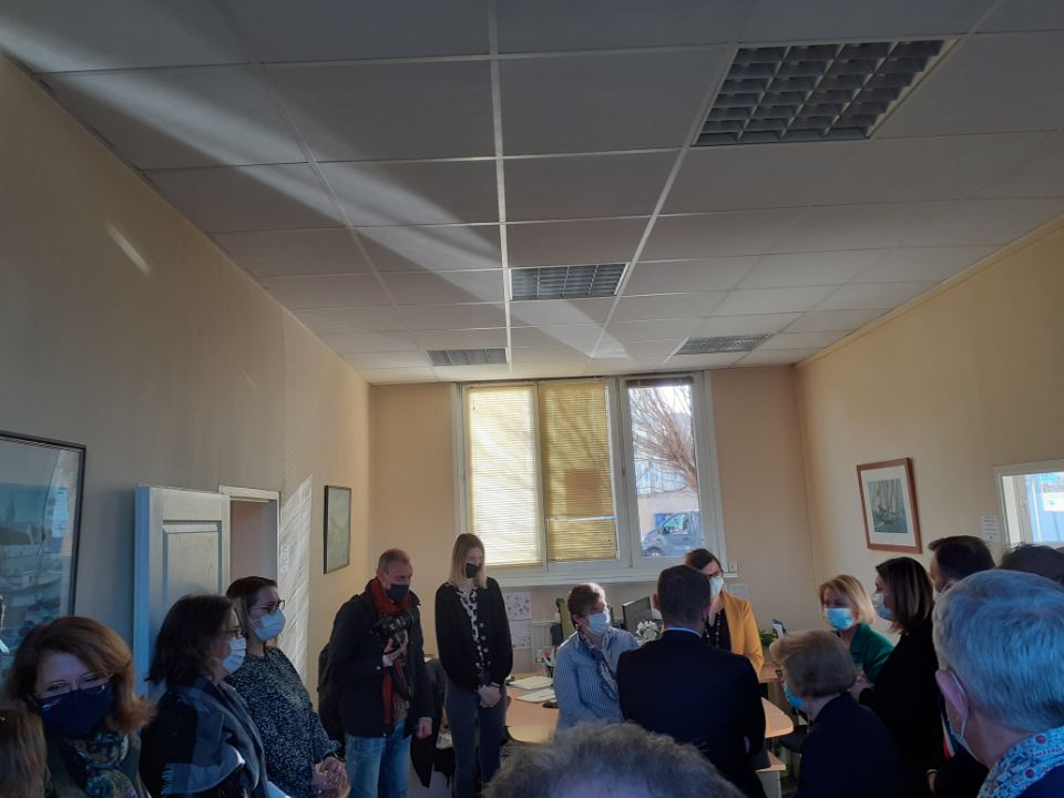 Visite des ministres <a href="/BrigBourguignon/">Brigitte Bourguignon</a> et <a href="/olivierdussopt/">Olivier Dussopt</a> ce jour à Saint-Omer pour les 60 ans de l'UNA. L'occasion de saluer la qualité du travail quotidien et indispensable du personnel de l'association, au service du maintien à domicile.
