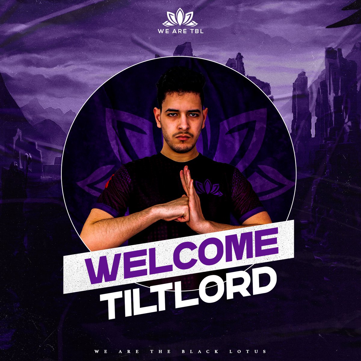 And with this, our 2022 roster is officially complete ! 📌 

Please welcome our new jungler TILTLORD, he joined our team for the sole purpose of helping us improve and reach a higher level, so make sure to support him on this new journey. 💜 

We are just getting started ! 😊