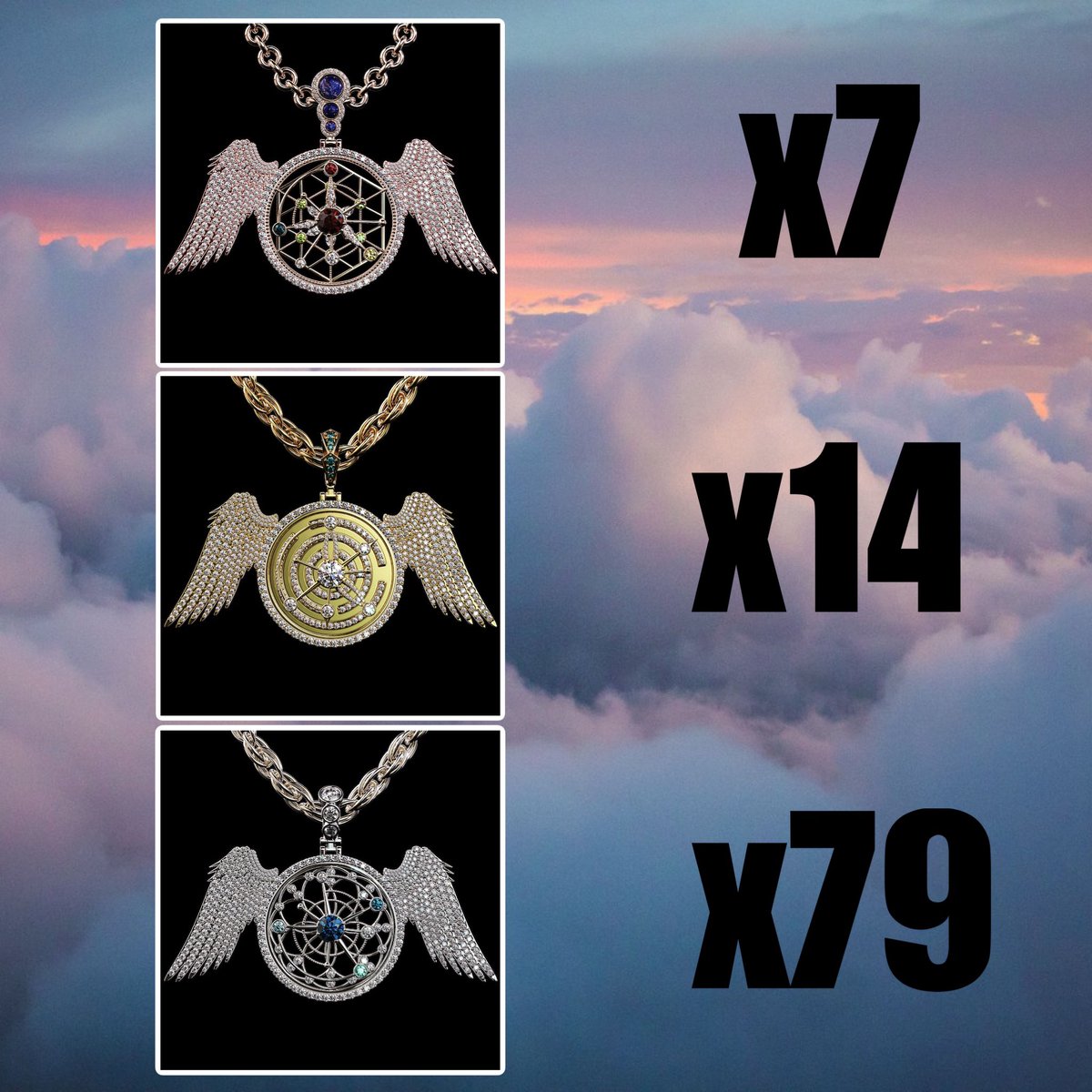 Happy #FlightCrewFriday ✈️

Did you know?

Between White Gold, Yellow Gold &amp; Rose Gold there are only 99 wings in our entire collection? 

&amp; we’re giving away a pair of wings in our current giveaway!?

Who’s in the flight crew? 👇