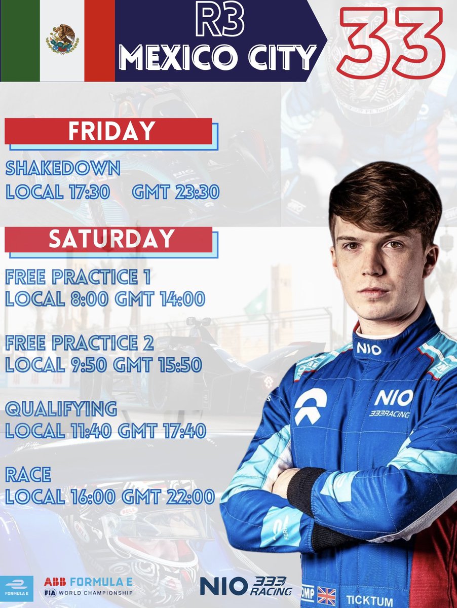 R3 Timings for you all, hope this helps!🇲🇽🇬🇧