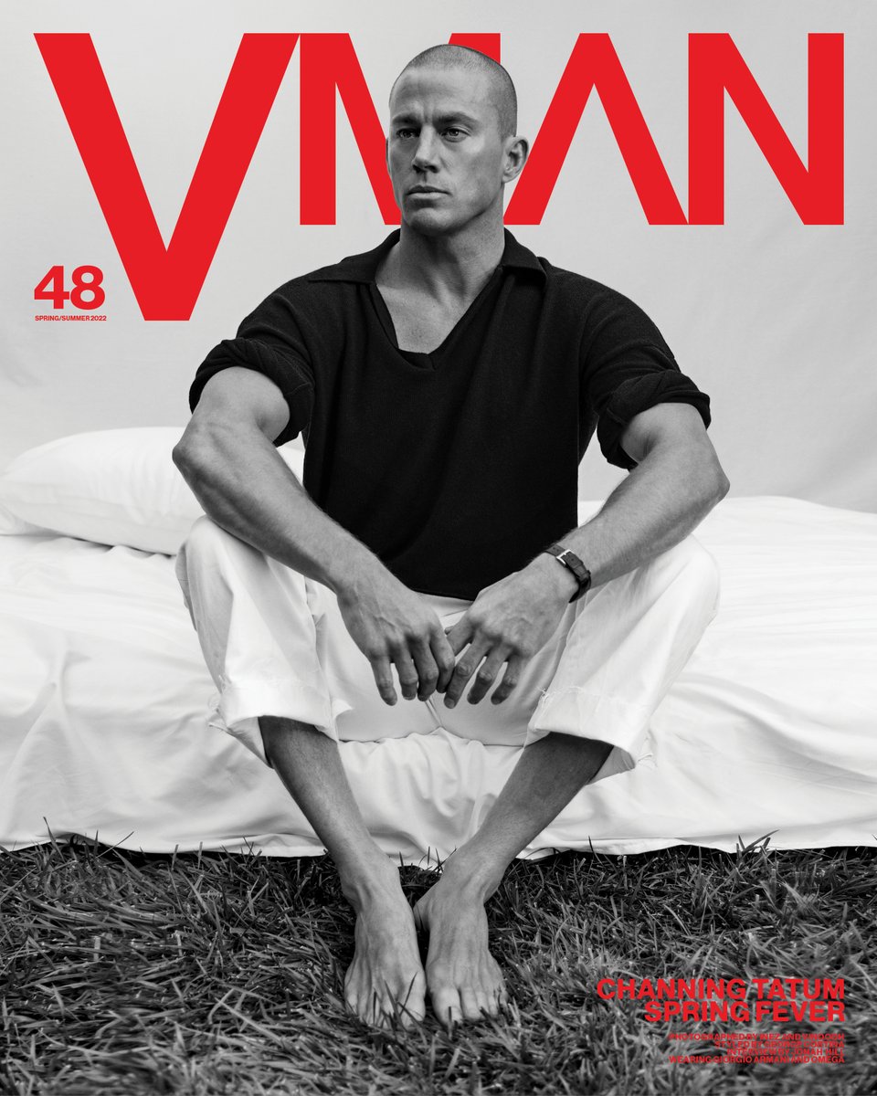 ✨ @ChanningTatum graces the cover of VMAN 48—the new spring/summer issue!

The Hollywood heavyweight gets real with <a href="/JonahHill/">Jonah Hill</a> about the creative and challenging process of making ‘Dog’—his directorial debut film set to premiere next week on February 18: bit.ly/3JoUK3f