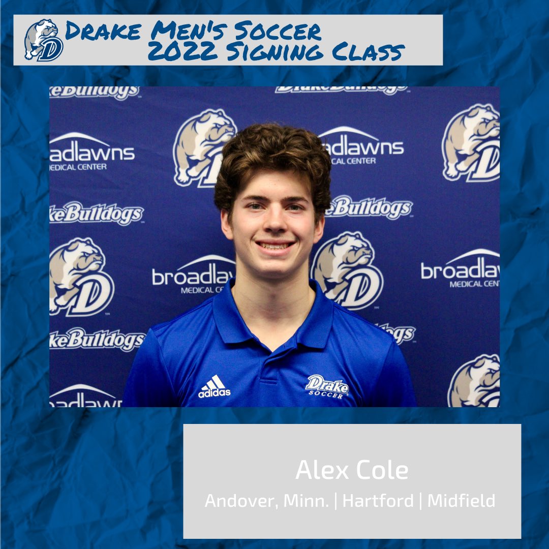 DrakeMensSoccer's tweet photo. ‼️Roster Update‼️

Bulldogs add three transfers to the roster for this spring 

Keep an eye out for our spring schedule for a chance to catch the Bulldogs in action 👀 https://t.co/eilcGD4gZj