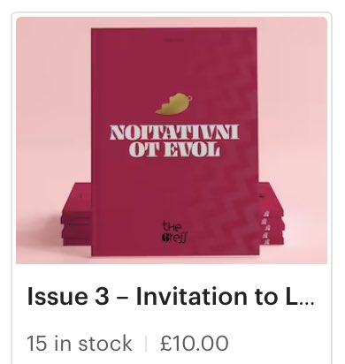 the6ress's tweet photo. ONLY 15 COPIES LEFT! Order now for our Valentine’s launch party on Monday night 🎉 https://t.co/K94U1oye3h
