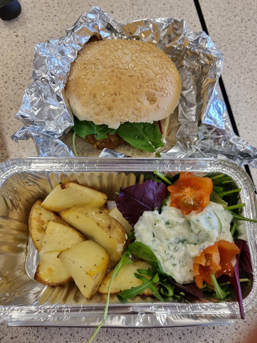 misssalvanou_he's tweet photo. PCookery enjoyed making the #qualitymeatscotland lamb burgers with potato wedges and yoghurt sauce. All pupils were really proud of how their meal turned out and the burgers went down a treat 😋! We even managed some sustainability revision looking at #local and #seasonal foods https://t.co/rJc8l6pgVW