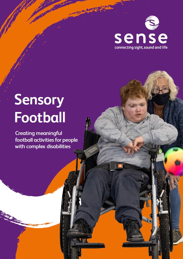 Football should be made accessible and meaningful for people with complex #disabilities. ⚽ Register for a free @sensecharity #SensoryFootball workshop on the 10/03 👉 sense.org.uk/sensory-footba… 

Suitable for anyone supporting people with complex disabilities to #BeActive #Somerset