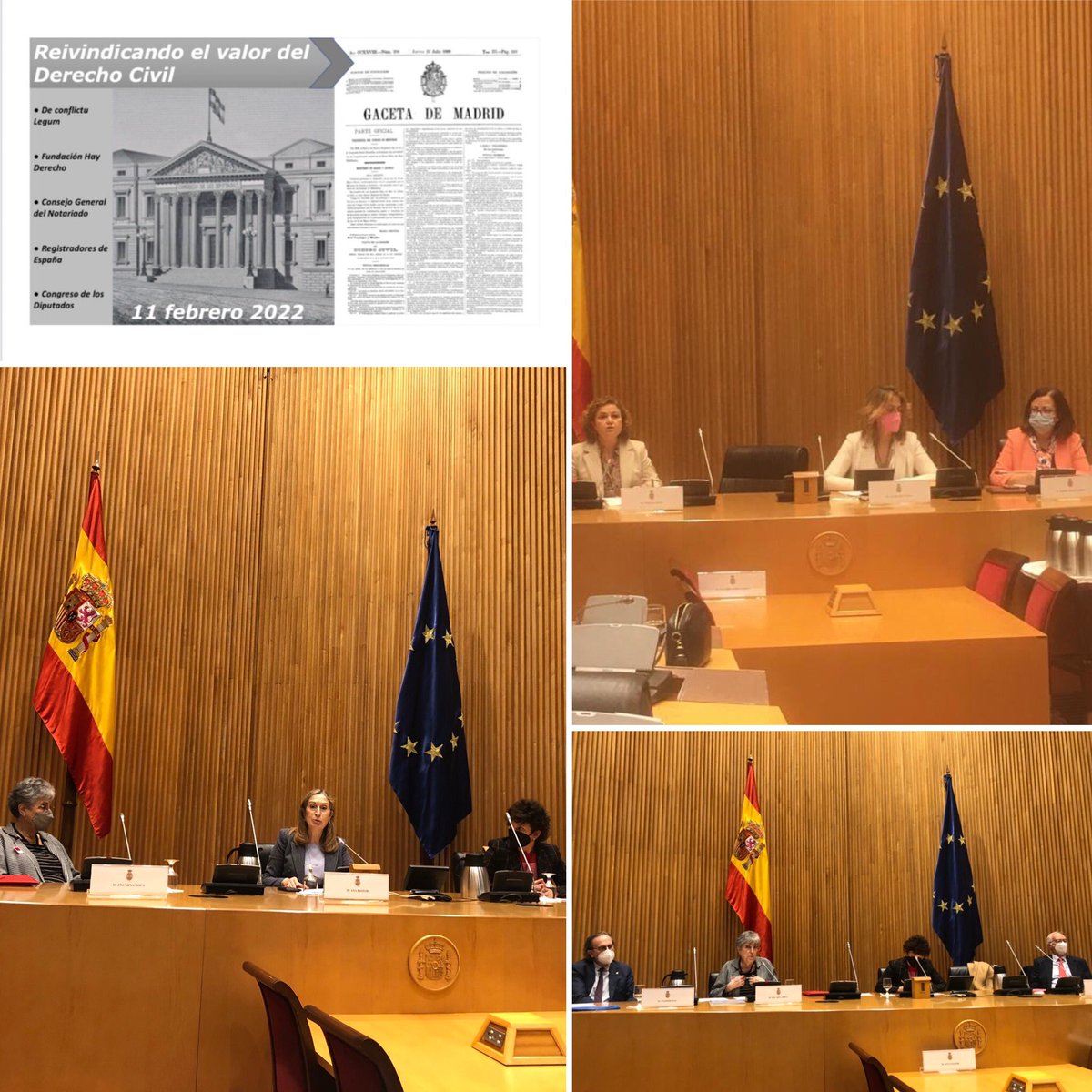 Muchas gracias a todos los ponentes, instituciones y entidades q han contribuido a q la Jornada “reivindicando el valor del Derecho Civil” q hoy se ha celebrado en el <a href="/Congreso_Es/">Congreso</a>  haya sido un éxito. Esperamos q sirva de impulso para mejorar calidad d la legislación. Seguiremos!