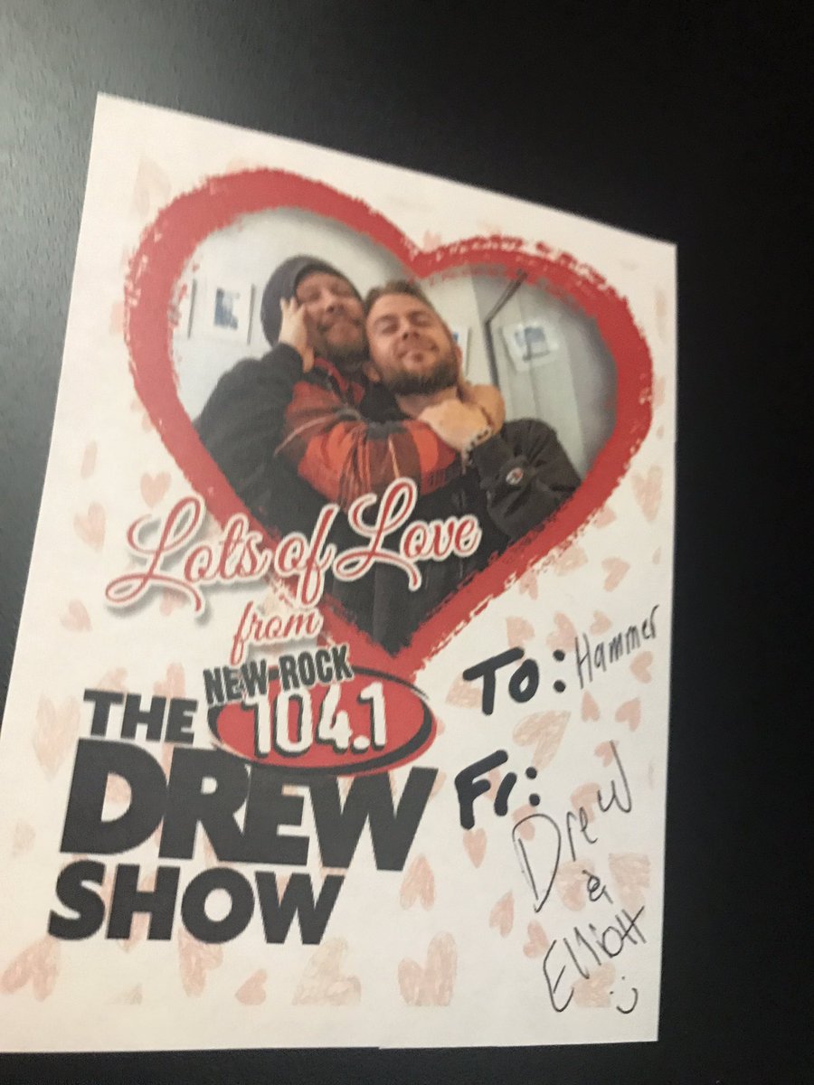 hammerisonradio's tweet photo. My 1st Valentine this year.
(Most likely my only Valentine this year)
@morningdrewshow @newrock1041
#happyvalentinesweekend https://t.co/OKf89JIqyc