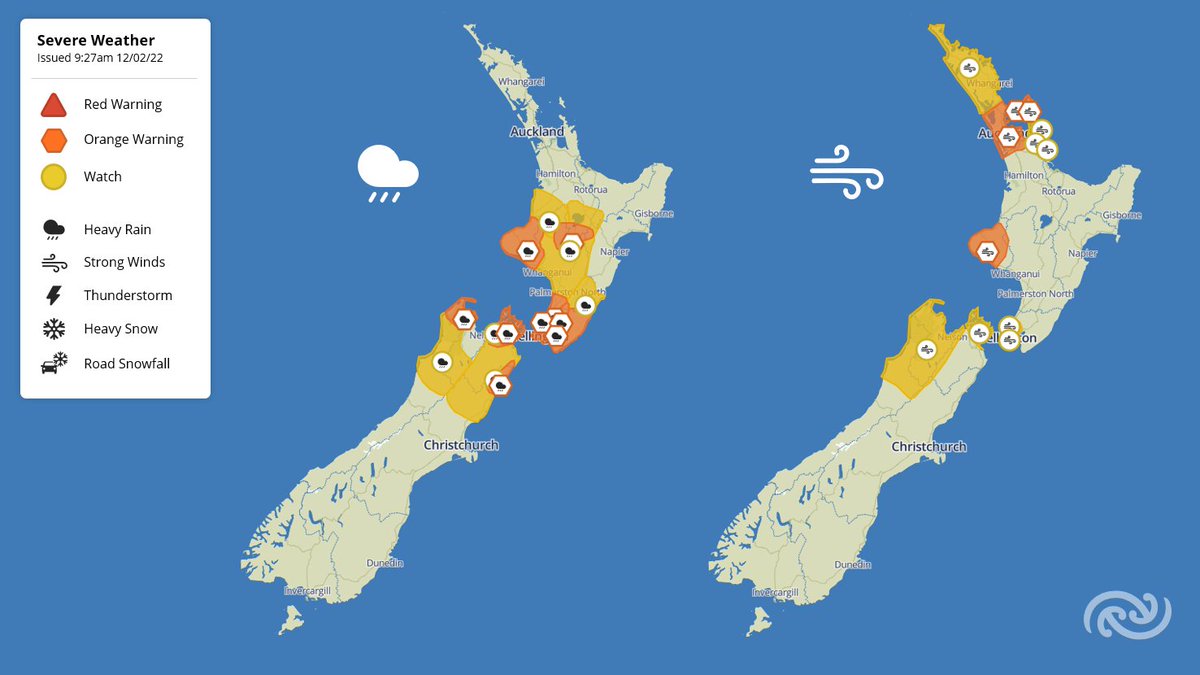 MetService NZ tweet media