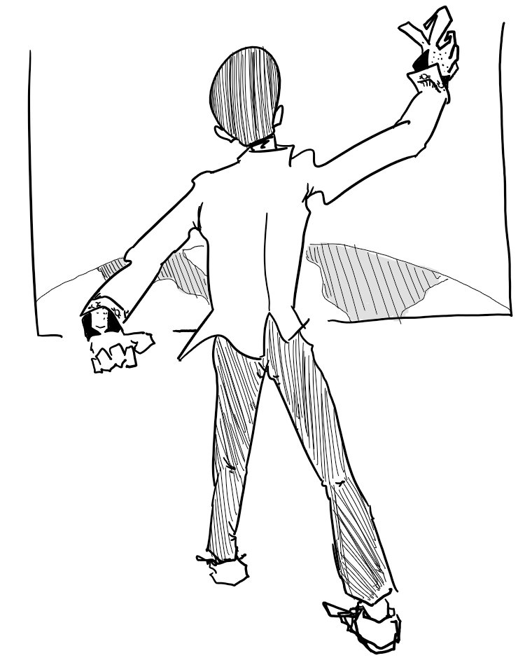 did not intend for this to look like bright post-slap pose, but,,, #LupinIII #art