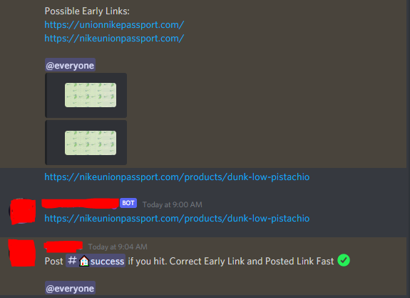 I know your groups were spreading the wrong early links or did not have them at all. Members at Solace ate the release manually with our accurate early links even though it was heavily botted. Not a member yet? Join Here: solacenotify.com