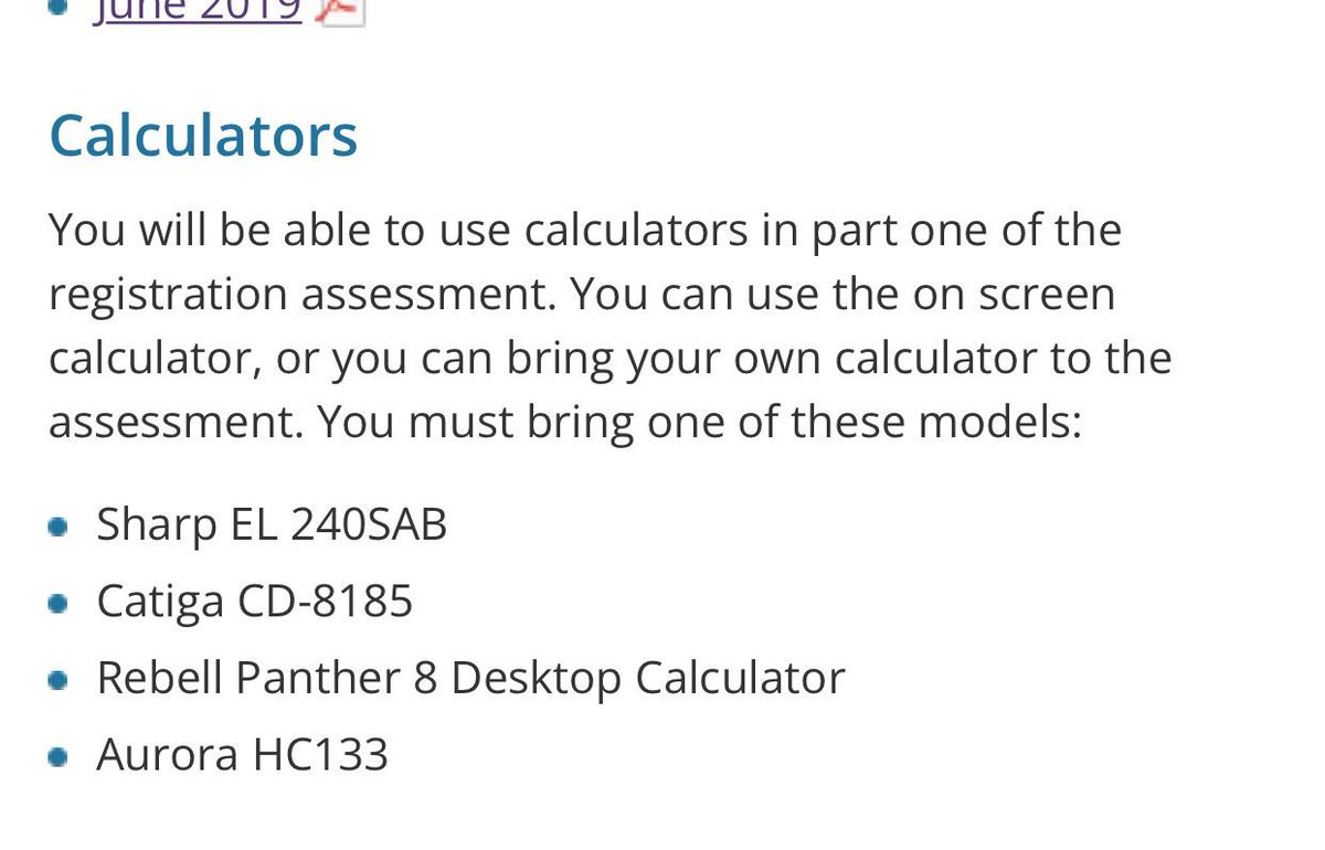 No more Casio's in the Common Registration Assessment. Good spot by <a href="/MisbahShaf/">Misbah</a> 

#endofanera #traineepharmacists