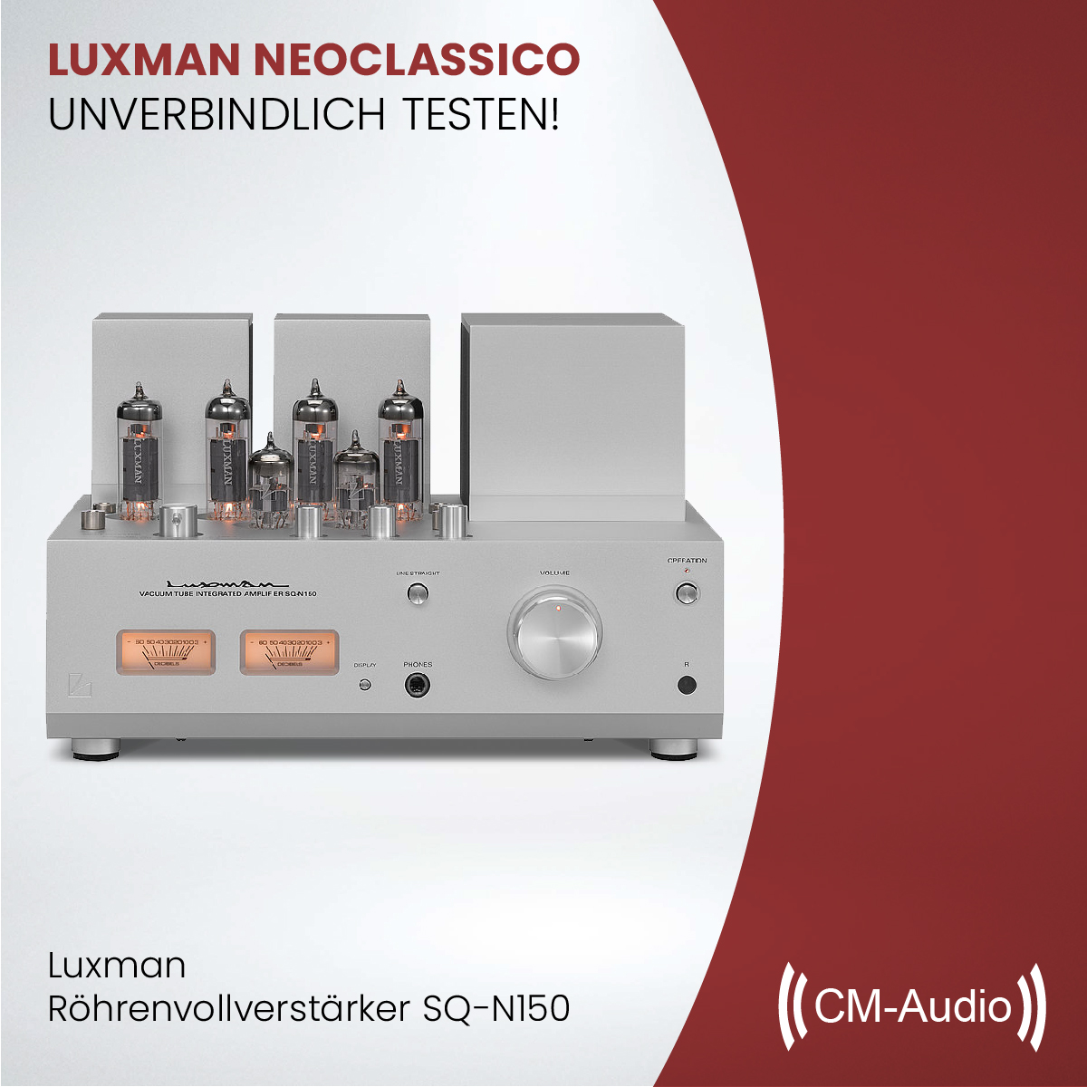CMAudioDotNet's tweet image. NeoClassico - Kostenlos testen. 
 
Lieben Sie Optik und Haptik klassischer HiFi-Bausteine?
Dann empfehlen wir unser Testpaket aus der Luxman NeoClassico Serie.
 
Wie immer gilt unser Motto „Nur zu Hause klingt wie zu Hause“. Fordern Sie Ihr Testpaket an.

cm-audio.net/luxman-neoclas…