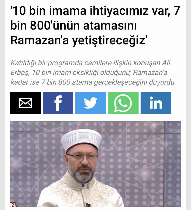 Bu ülkenin imamlara, hacılara ihtiyacı yok! Çagdaş Medenî Uygar Atatürk ilke ve inkılaplarına bağlı öğretmenlere ihtiyacı var. İmam değil, ögretmen atayın!!! #SabrımızKalmadı