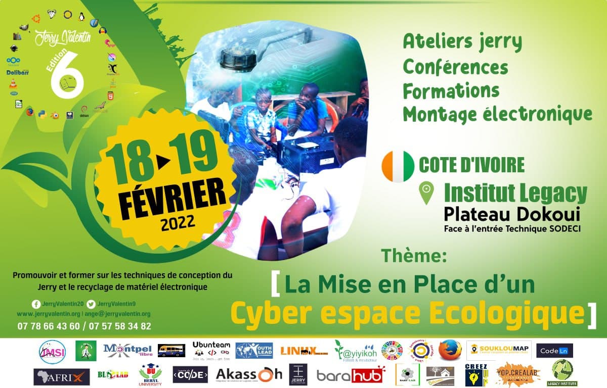 #Jerryvalentin 2022 Abidjan les 18 et 19 
cc <a href="/Montpellibre/">Montpel'libre</a> on attend des images de vos activités #JerryValentin 😊