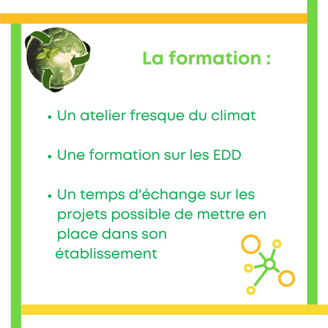 EngaJeune's tweet photo. Enga’Jeune propose une formation sur les Enjeux du Développement Durable (EDD) et la fresque du climat aux éco-délégués et aux jeunes qui veulent en apprendre plus sur ses sujets.

Envie de mettre en place un atelier ? Contactez-nous ! https://t.co/WeC1iYcBhs
