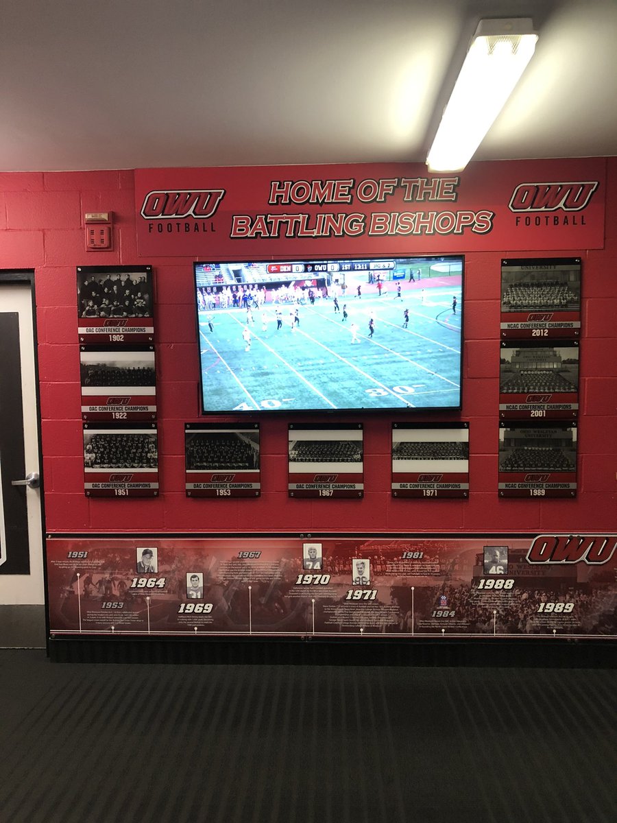 Ohio Wesleyan Football tweet media