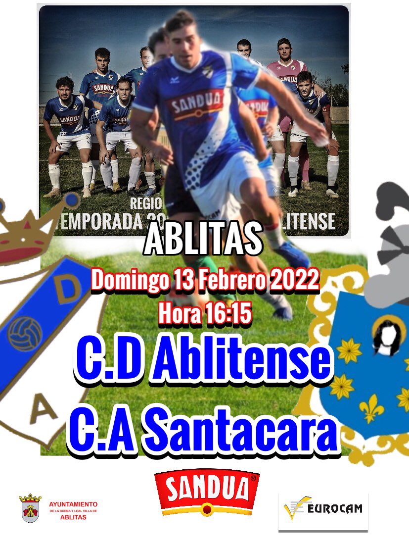 Regional Preferente II
Julen estamos Contigo ..
Aupa Ablitense!!