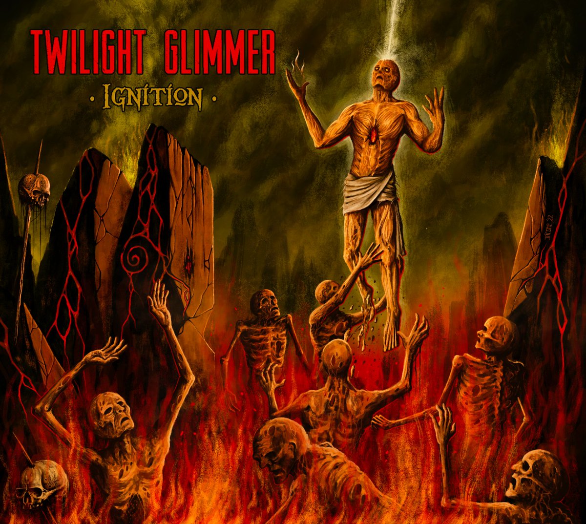 Respetuosamente quisiéramos presentar la portada de nuestro siguiente álbum "Ignition", que será editado en Colombia por Green Revolution Prod y Lions of Death Records.

Estamos infinitamente agradecidos con Jácome Artworks por capturar completamente todas las sugerencias.