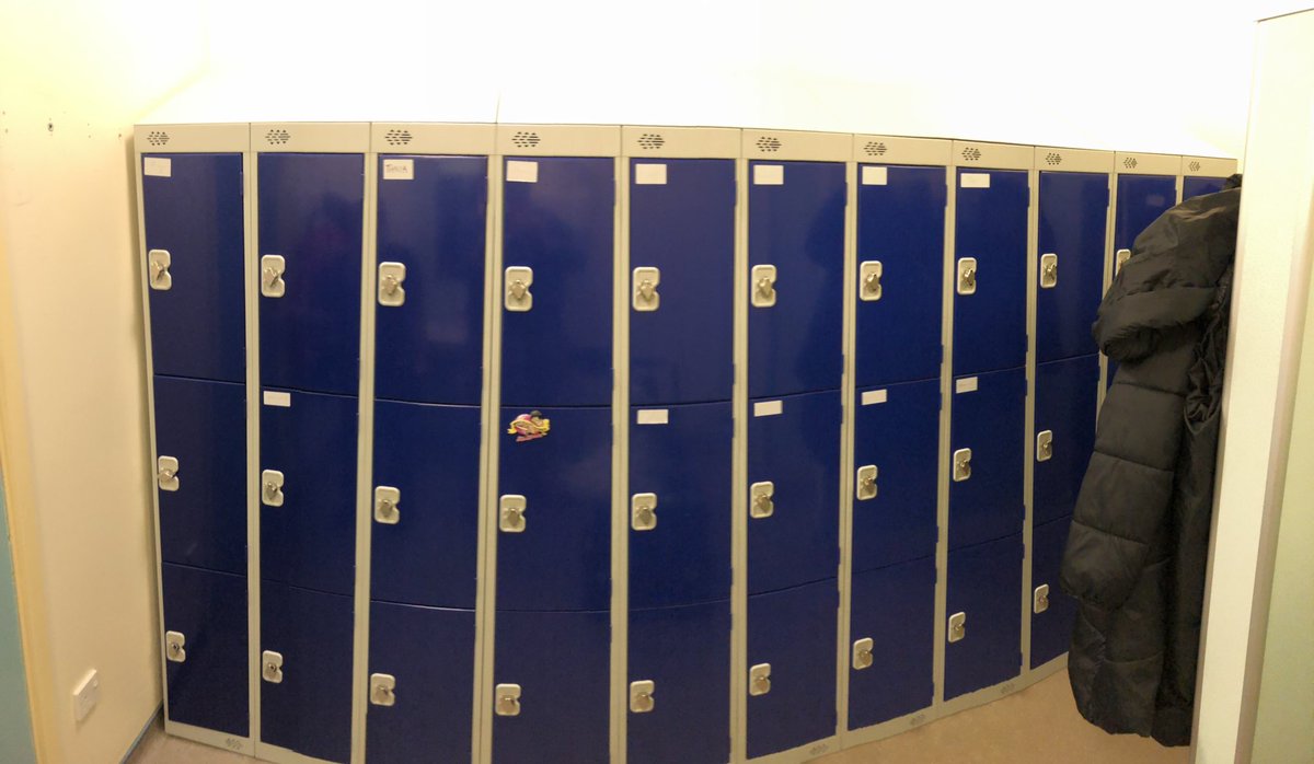 Exciting and busy day at CDDFT

5 supplies of vaccine via mutual aid
39 new staff lockers delivered installed
1 surprise visit from <a href="/sue_jacques/">Sue Jacques</a>!

Credit to <a href="/stupharmacist/">Stuart Spence</a> and <a href="/DawnLedger/">Dawn Ledger</a> for vaccine duties 🎖