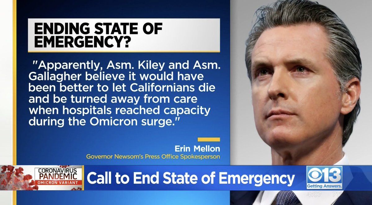 Governor Newsom's inflammatory attack on me and Assembly Republican Leader @J_GallagherAD3 is a new low. Here's our official response.