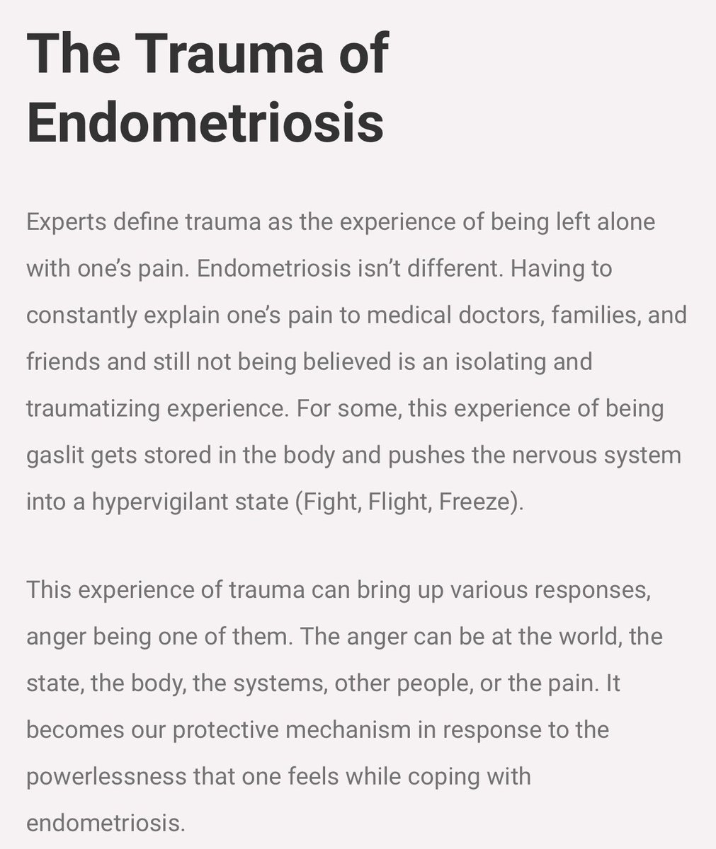 HarleeMelland's tweet photo. Spot on!!!
#goingthroughthis
#endometriosis
#stopmedicalgaslighting https://t.co/gSekUGbBbb
