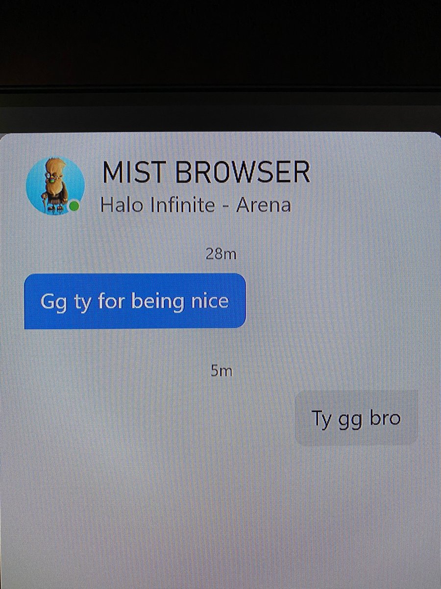 old_hacky's tweet image. I've been playing online for 20 years and this is the first time someone sends me something like this.