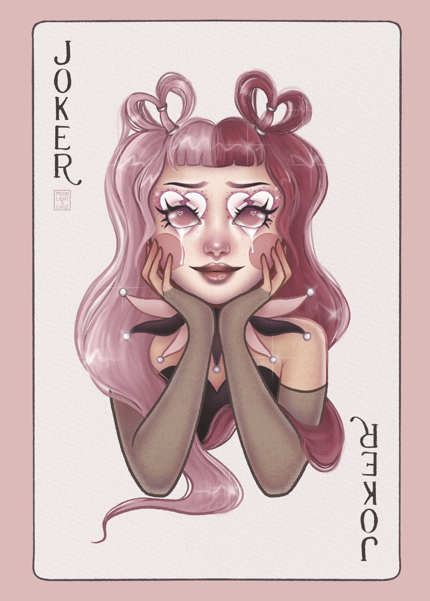 🖤🃏 I’M A FOOL FOR U 🃏🤍
•
#digitalart