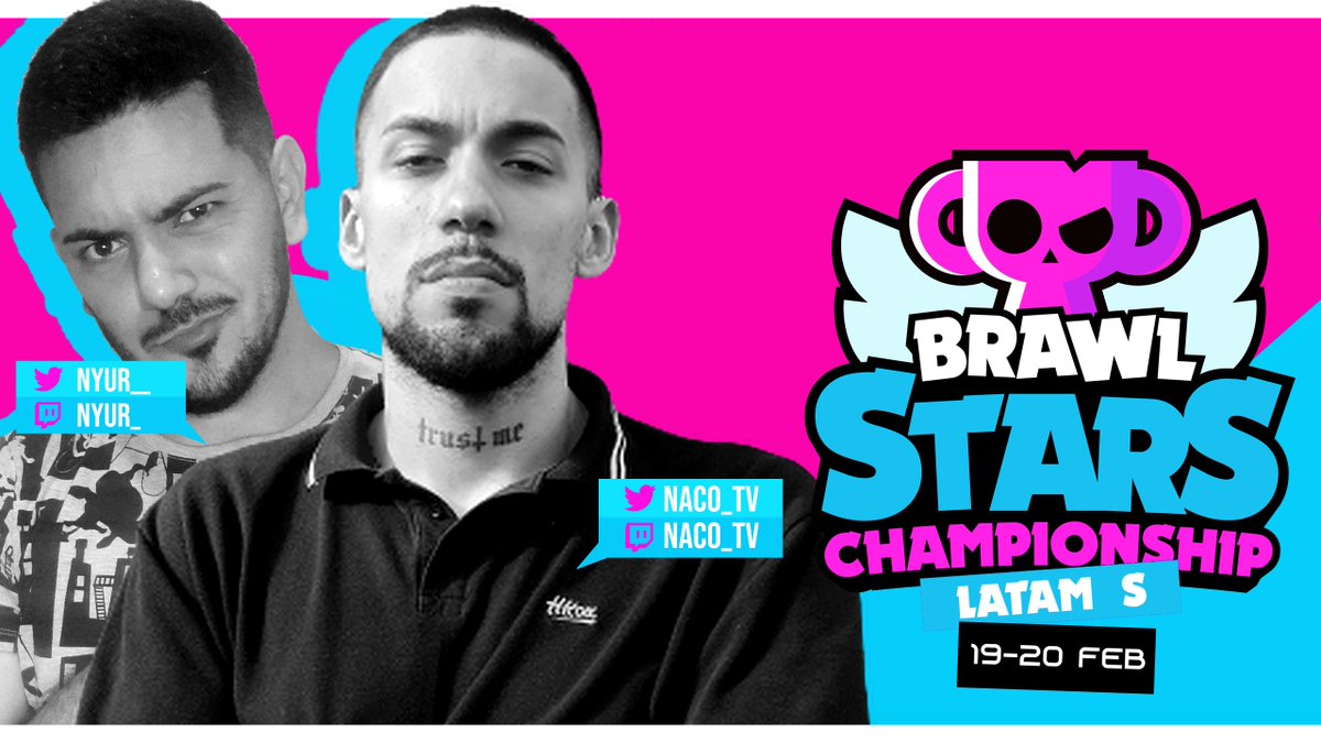 ¡QUALIFIERS LATAM #BSC2022!

Junto a @nyuR__ transmitiremos todos los partidos de los Clasificatorios Mensuales de nuestra región SA

Estamos preparando la mejor producción posible para que lo disfruten con nosotros

📅 19-20 de Febrero
🖥️ twitch.tv/nacotv_

Los esperamos🖤