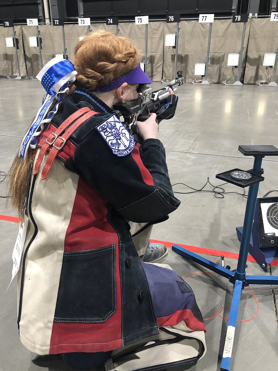 Congrats to Wa-Hi JROTC Rifle Team Captain Cassidy Hanson for winning the JROTC Western Regional Rifle Championship in Phoenix, AZ. The match featured over 100 of the top qualifying HS ROTC marksmen from across the western region of the US. More: ow.ly/5GXu50HT5P9 #jrotc