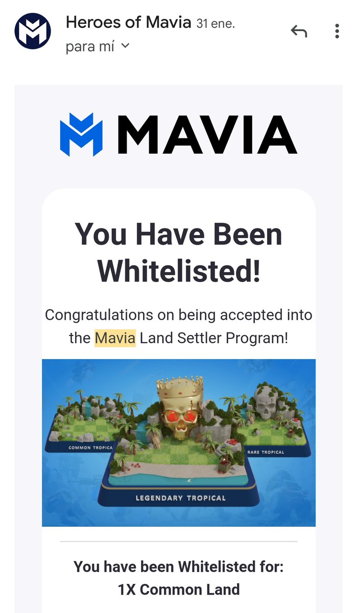 Thales_crypto's tweet photo. 🧵CÓMO obtener acceso a la WHITELIST de @MaviaGame, el juego P2E con más hype del 2022:

Un hilo completo para principiantes.
👇 https://t.co/O8HrB02Ng3