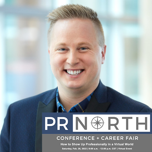 MinnesotaPRSA's tweet photo. Keegan Shoutz is on the @BestBuy External Comms team where he leads efforts that cover customer touchpoints inc. product categories, marketing & advertising & holiday activations. Learn about his experience w/ corporate culture at #PRNorth. Save your spot: https://t.co/3KAZp40p1c https://t.co/GxWT4EjNkH