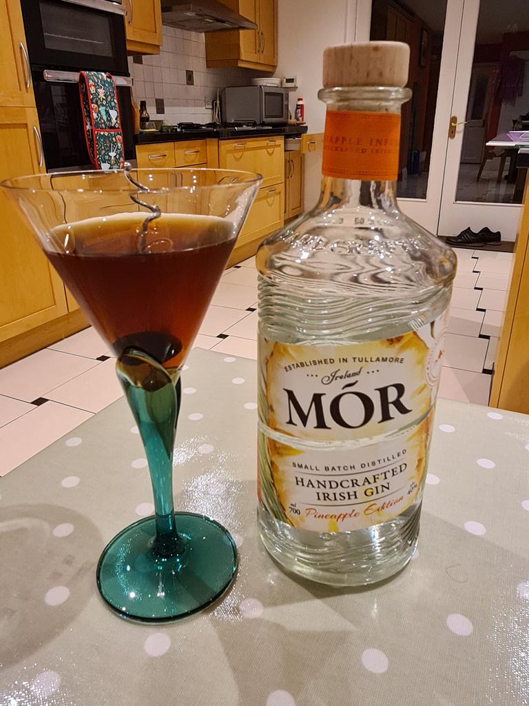 Brian Caulfield 🇺🇦🇮🇪 (@briancvc) on Twitter photo #FridayCocktails - Artillery. So called with good reason. Made with another excellent Irish gin, Mór Pineapple Edition, from <a href="/MorIrishgin/">Mór Irish Gin</a>. Sounds odd but works really well. #FridayCocktails - Artillery. So called with good reason. Made with another excellent Irish gin, Mór Pineapple Edition, from <a href="/MorIrishgin/">Mór Irish Gin</a>. Sounds odd but works really well.