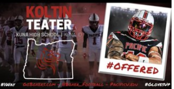 KoltinTeater's tweet photo. Had a great OV and very thankful for the offer @coachhlong! #GoBoxers https://t.co/qRmvpVP7mR