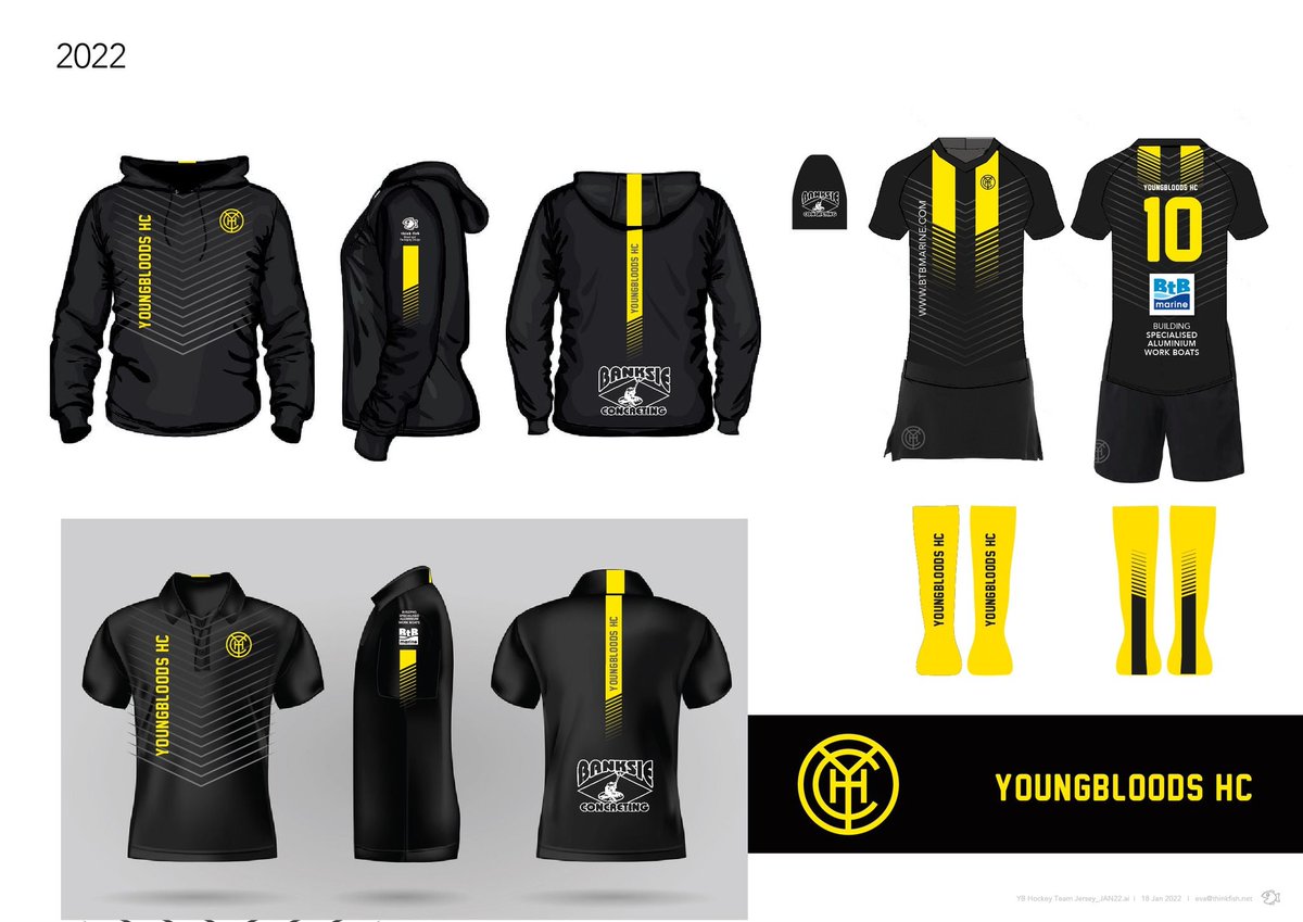 Special Announcement; <a href="/btb_marine/">BtB Marine</a> is delighted to be on board for season 2022 as club sponsors of the #YoungBloods #Hockey Club #HerveyBay, and very pleased to #design the club's new uniform &amp; social wear for game day. Nice work Eva! <a href="/FCSportsMedia1/">FC Sports Media</a> <a href="/fc_goodnews/">Good News Fraser Coast</a> #sport #sponsors
