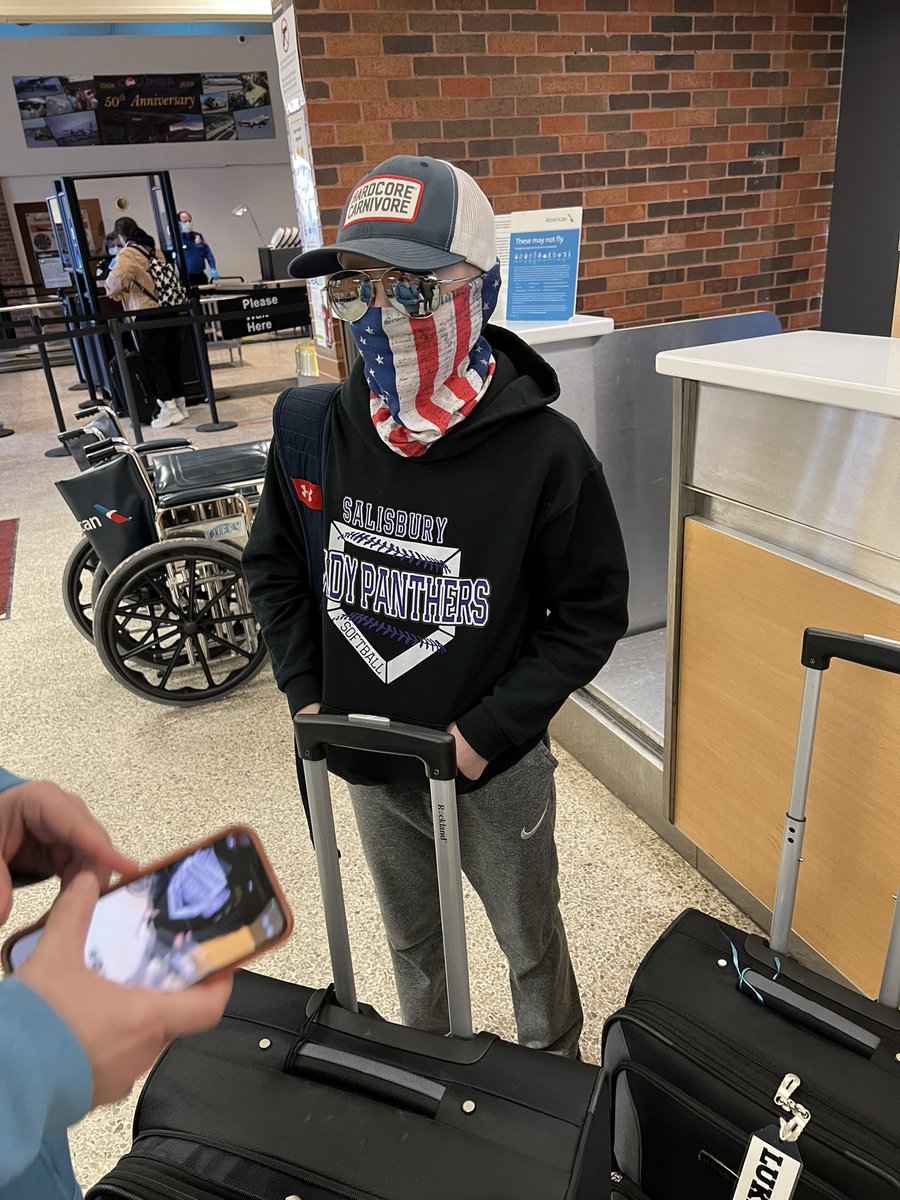 My son is ready to either rob a bank or fly?