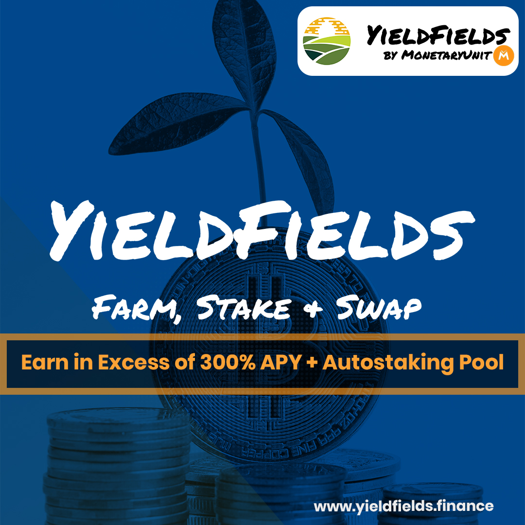 yieldfields's tweet image. The YieldFields Exchange offers several features that support decentralised trading.
Learn more: bit.ly/3gqnZpR
'
'
'
'
#YieldFields  #YieldFieldstrading #cryptomarket #cryptoworld #decentralised #TRADINGTIPS