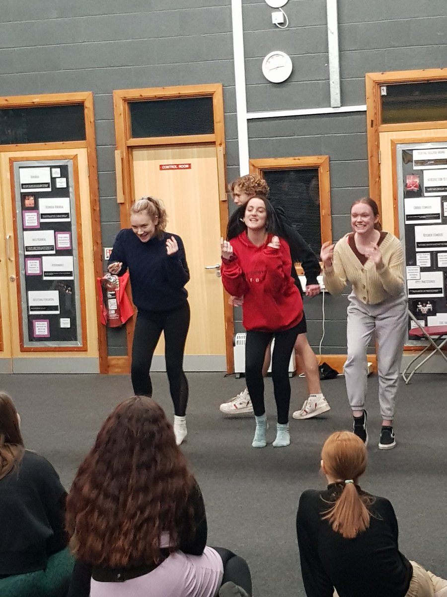 Drama_BayH's tweet photo. Well what a wonderful afternoon with @Team_Splendid and our A level drama students. #dialectic #ownit #questionit https://t.co/gmqq6z6CGE