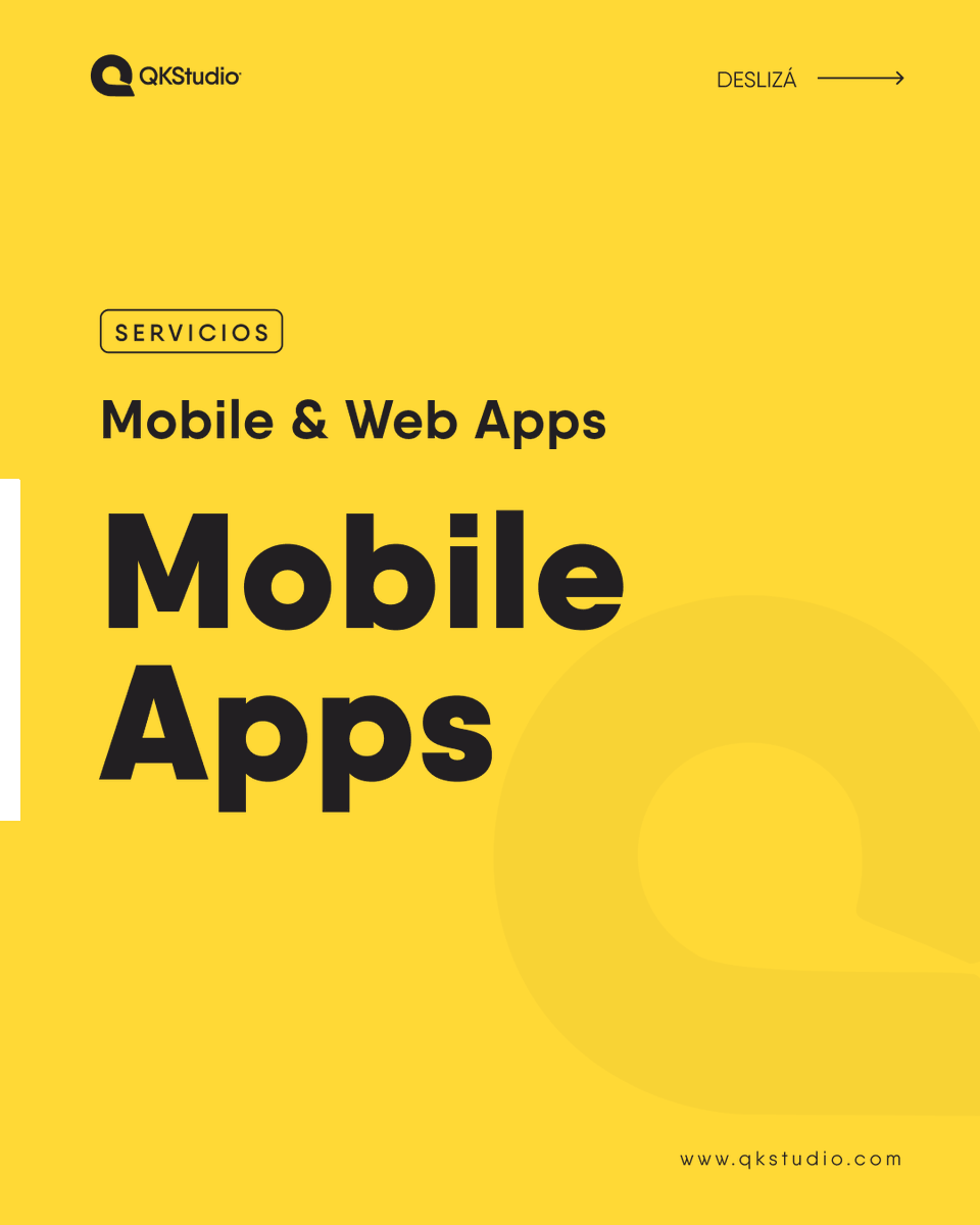 qkstudio's tweet photo. ✔ We create native or hybrid mobile Apps, designed to connect with your customers anytime, anywhere. We develop B2C/B2B web Apps and integrate them into the technological ecosystem of our clients.

Learn more! https://t.co/z4IA4JL14H https://t.co/45xLWMOonJ